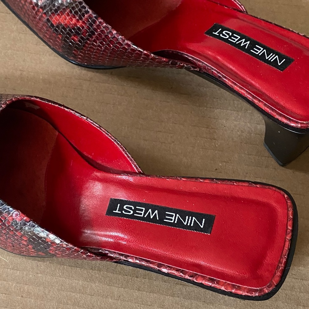 Red python Mules - Picture 3 of 7